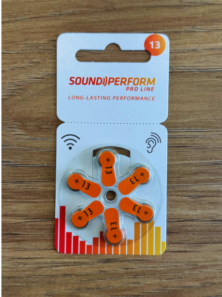 Size 13 Hearing Aid Batteries